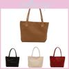 Stylish Korean Large Capacity Tote Bag For Women With Woven Texture Design Ideal For Daily Use
