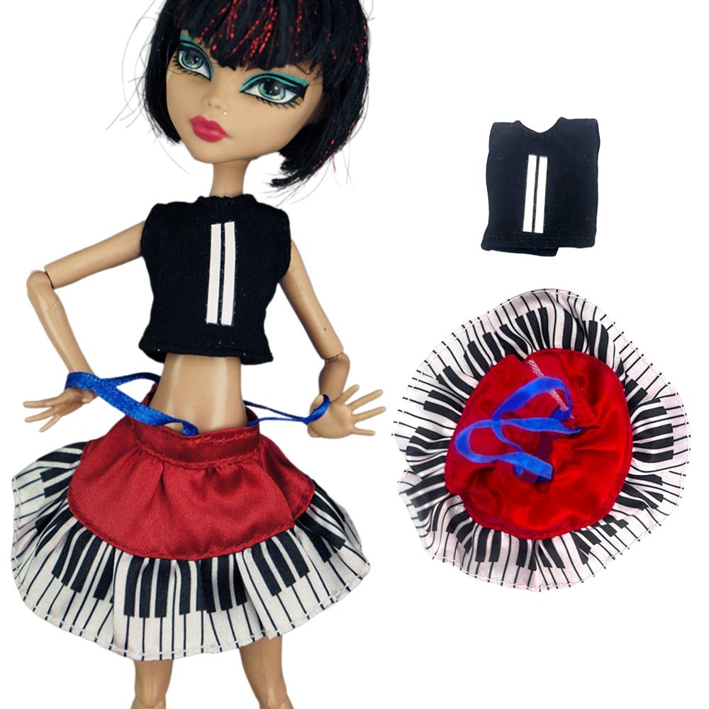 NK 1 Set 11 Zoll Puppenzubehör Für 27 cm Puppenkleidung Mode 10,5 Zoll Puppen Kleid Rock Miniaturartikel Spielzeug JJ
