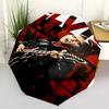 Elvis Fashionable Automatic Opening/Closing Folding Umbrella. Portable and Foldable, Ideal for Gift, Travel, and Daily Use.