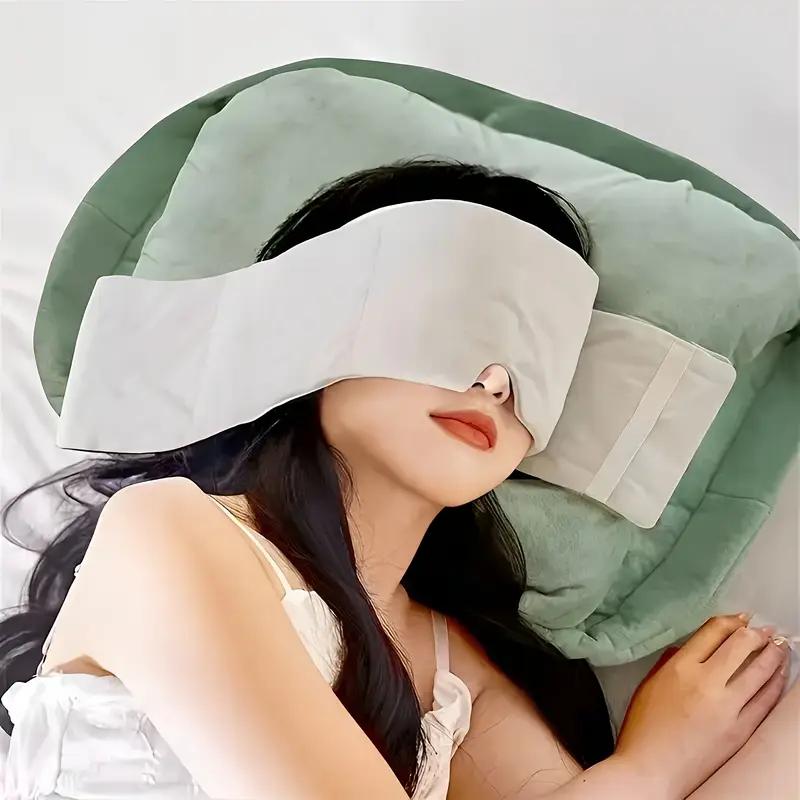 Deep Sleep Gravity Eye Mask Light Blocking Noise Reducing Sleeping Headband Comfortable Nap Aid Office Dorm Relaxation Tool