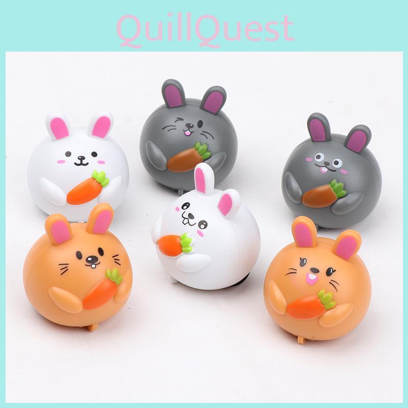 Karotten-Hase Tier Spielzeugauto mit Rückstoßmechanismus für Kleinkinder und als Geschenk