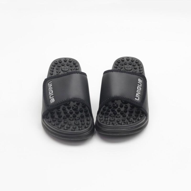 Velcro strap high heel slippers indoor shoes white 8100₽