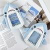 Shark Plush Card Sleeve Storage Bag Soft Touch Card Cover Identity Card Photo Protection School Office Daily Commute Organizer