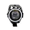 U7 LED Motorcycle Headlight with Devil Eye Laser and Strobe Feature
