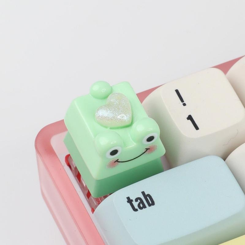 Color 3D Resin Keycap Cute Cartoon Animal Designing For Mechanical Gaming Keyboards ESC Keycap