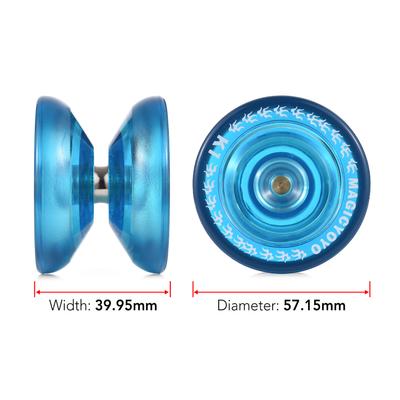 Unresponsive Yoyo for Kids Yo-Yo Ball with 5 Replacement Strings Glove Storage Pouch Yoyo Ball with Strings