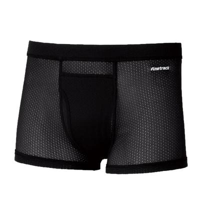 Cueca Boxer Básica Camada Seca Finetrack (masculino) / FUM0427 (JP, Alfabeto, S, BK)