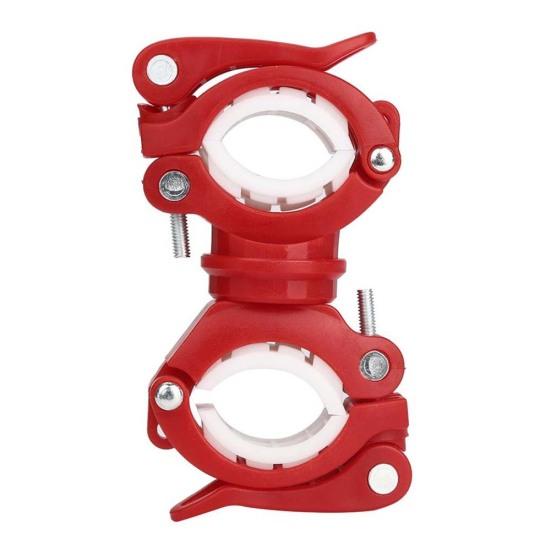 Fahrrad Frontlicht Taschenlampe Clip Halterung 360 Grad Drehung Taschenlampenhalter