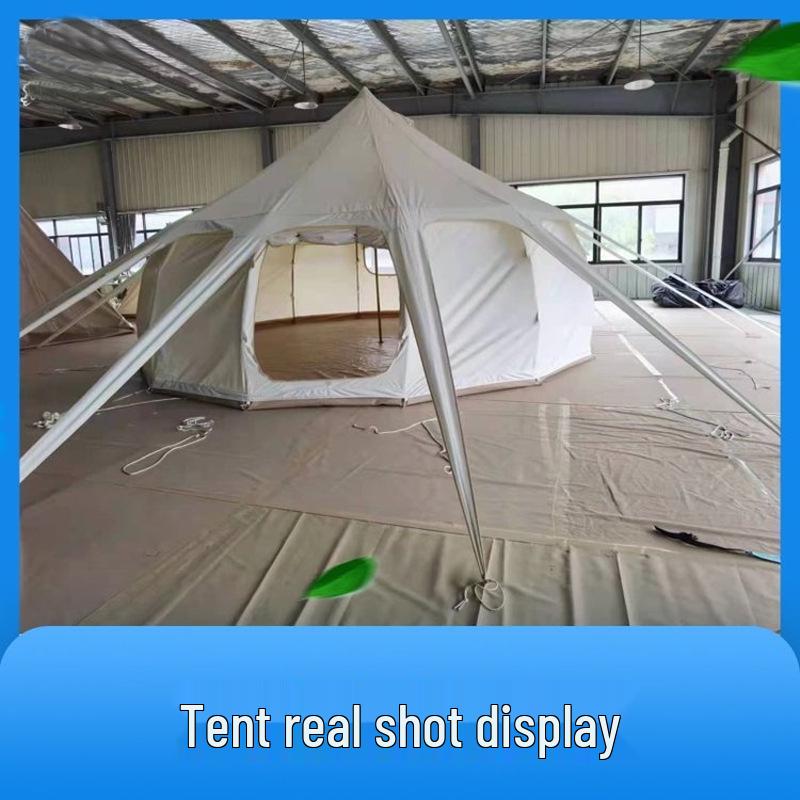 Waterproof Starry Sky Pumpkin Tent – Outdoor Camping & Sun Protection