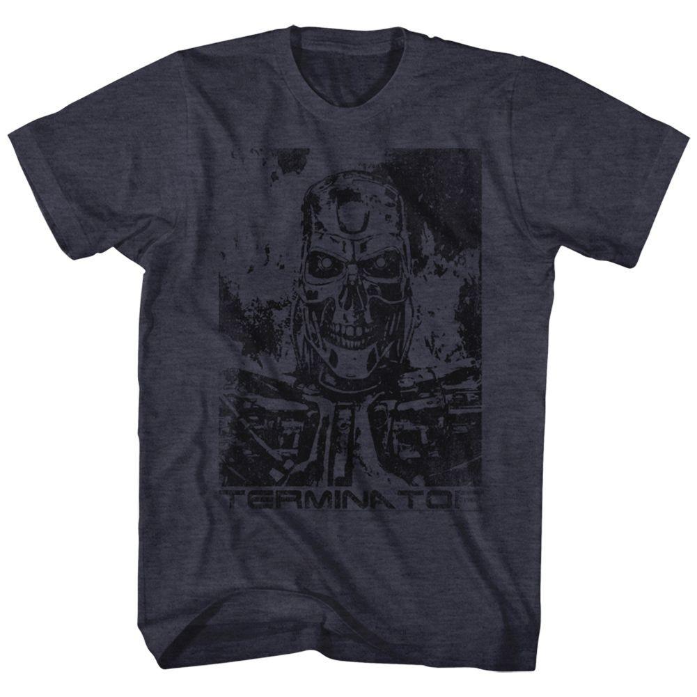 Terminator Black And Blu Movie Shirt XXXXL