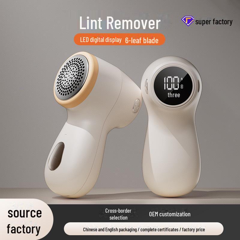 Wiederaufladbarer Pullover-Rasierer: Tragbarer Fussel- und Haarballenentferner für den Hausgebrauch