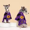 Cross-border Halloween Print Pet T-shirt for Small/Medium Dogs & Cats - Spring/Autumn Two-legged Casual Wear