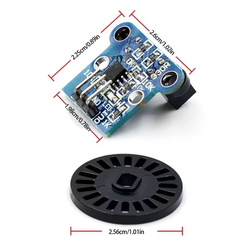 Measurement Sensors Module Photoelectric Encoders Sensors For Speed Detection In Automation Systems Durability Construction