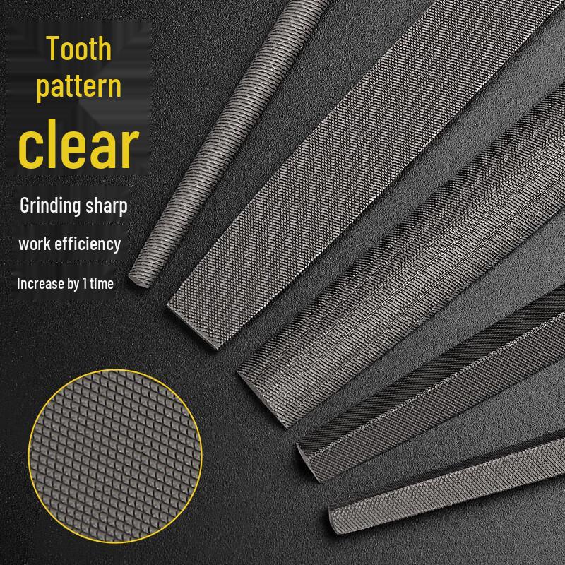 6-inch High-Carbon Steel Square File