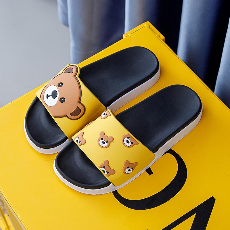 Slippers female summer new cute cartoon home indoor and outdoor wear bathroom bath sandals female beach