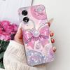 For OPPO A18 A38 CPH2579 CPH2591 Elegant Floral Butterfly Phone Case For Oppo A18 A38 4G Soft Silicone TPU Cases
