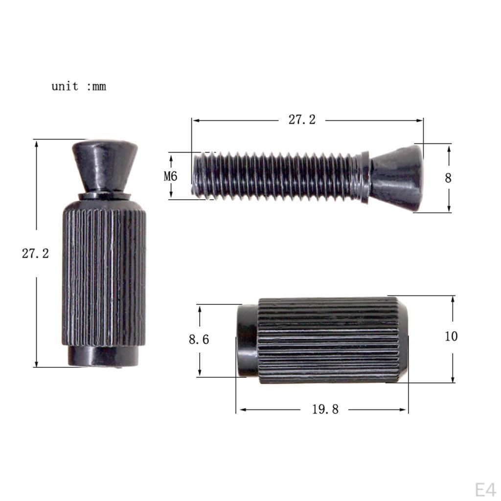 1 Pair Guitar Parts Tremolo Compression Screw Elevating