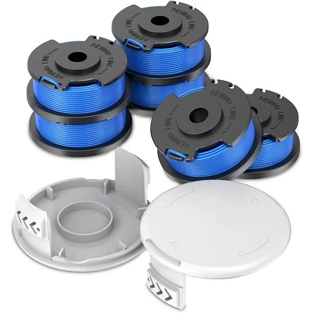 String Trimmer Spool Replacement Set for AC14RL3A 6/8/10 Spools 11 Feet Each Designed for Reliable Trimming Tasks