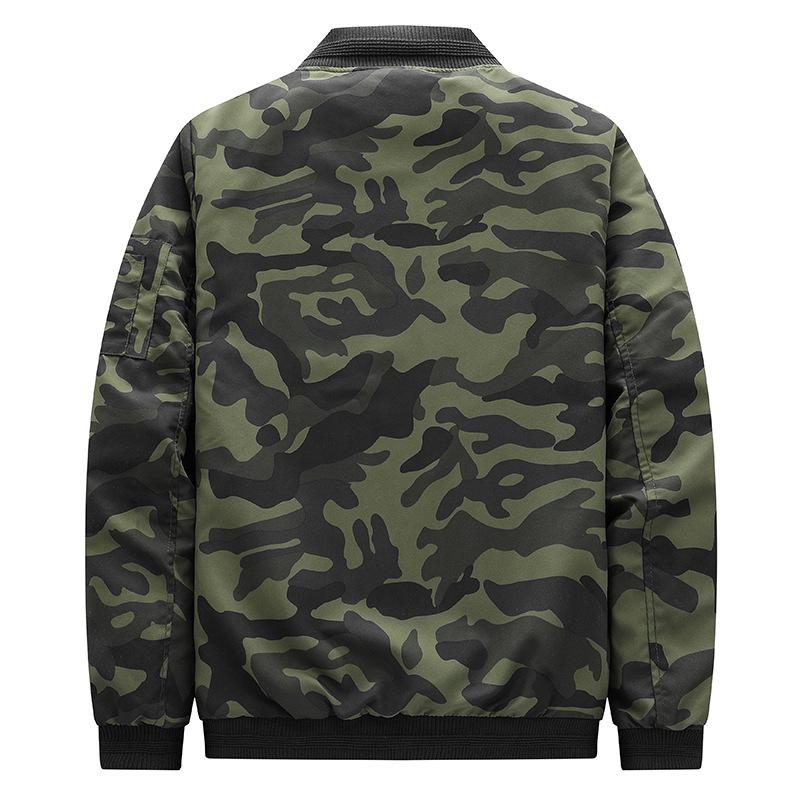 Men's Fashion Camouflage Jacket - European & American Style Casual Autumn Outerwear