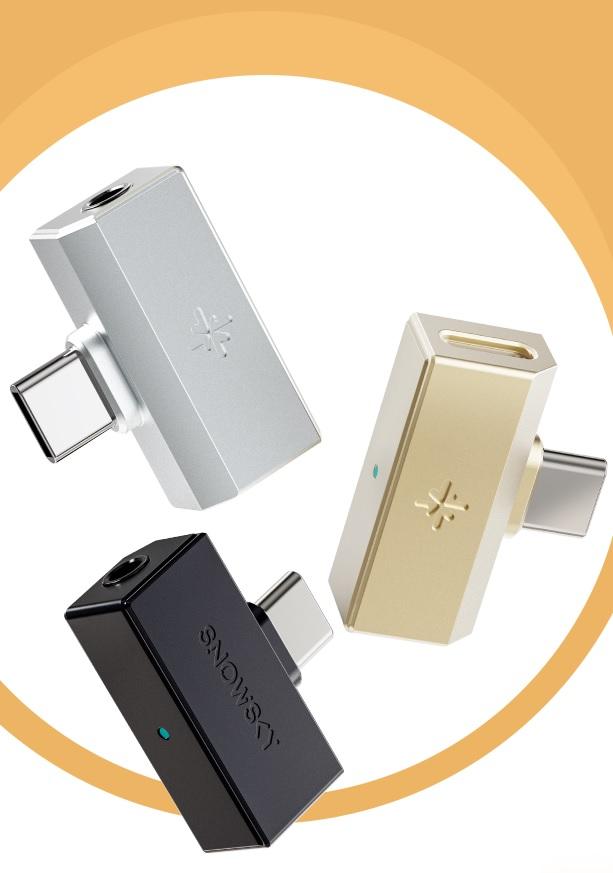 Fiio X Snowsky Tiny B - Silber - Kopfhörerverstärker Mit Dac (3,5-mm- + 4,4-mm-Anschluss)