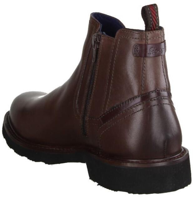 Ботинки Sioux Dilip-717 мужские коричневые с очень широкой съемной стелькой