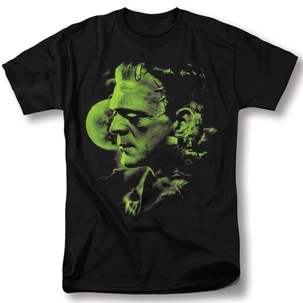 Frankenstein Shirt Horror Movie Vintage Graphic Design TShirt XL