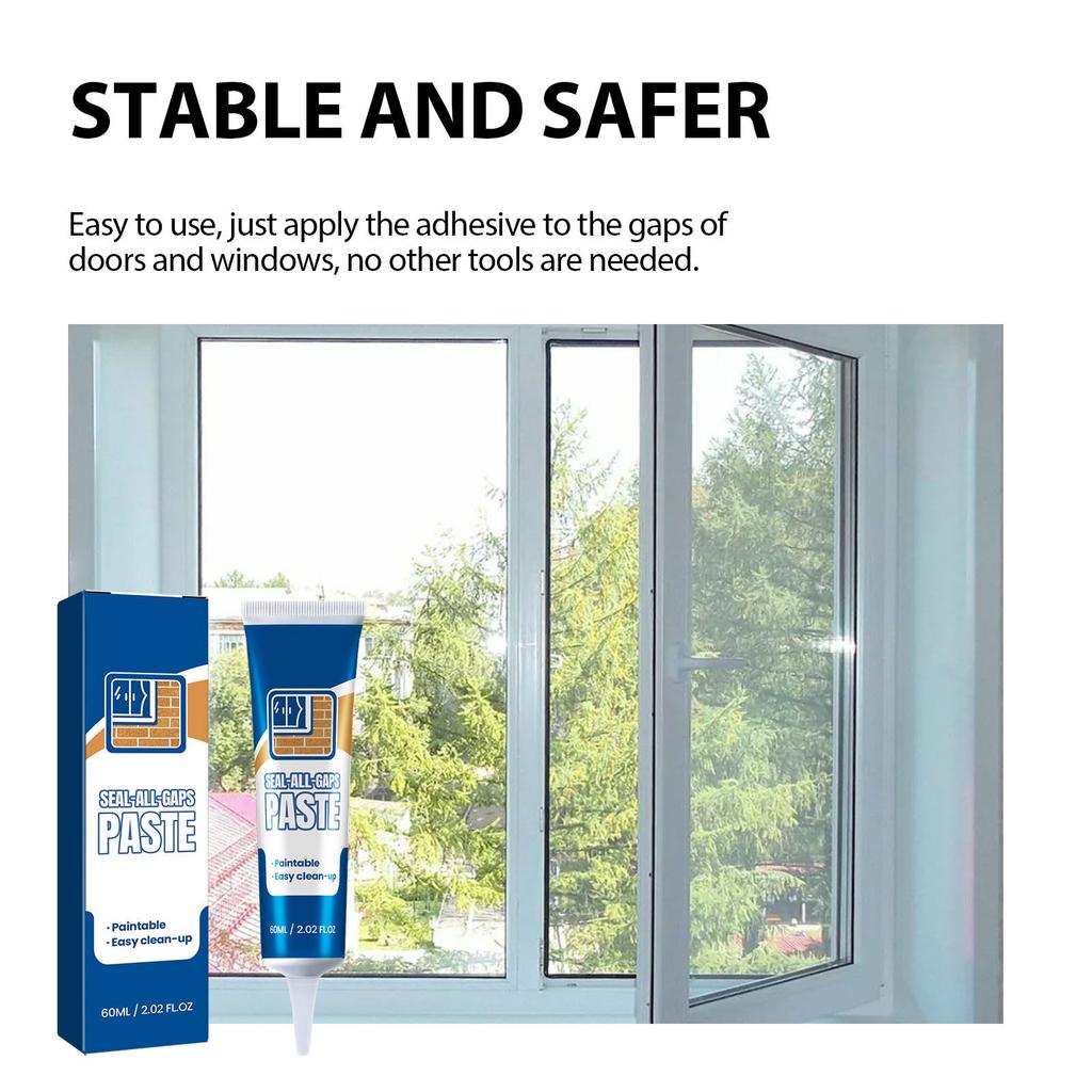 Door And Window Sealant Household Floor Door And Window Seam Adhesive Waterproof Sealant 60ml