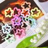 Colorful Star Pendants DIY Necklace Bracelet Earrings Setting Pendant for Jewelry Making Findings Vanlentines Gift