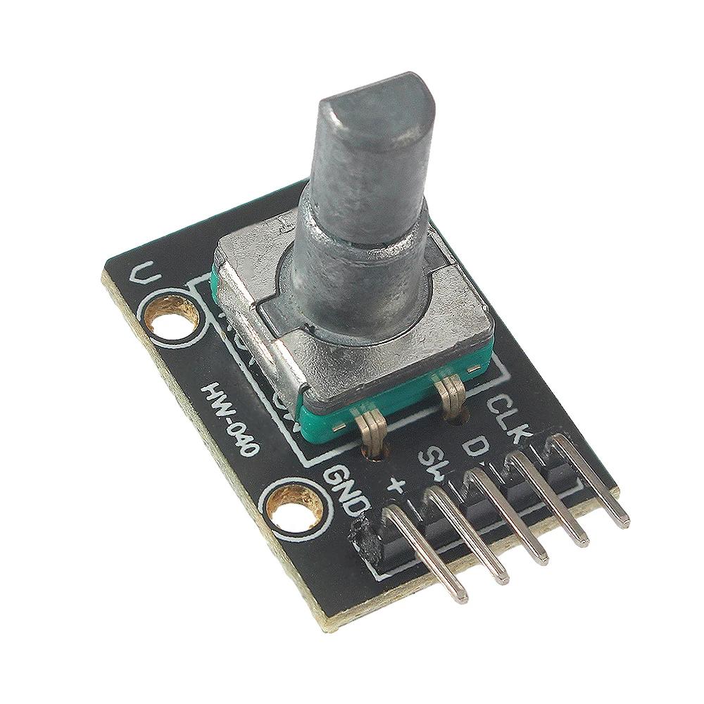 360 Degree Rotary Encoder Module KY-040 Brick Sensor Development Board Potentiometer DIY For Arduino