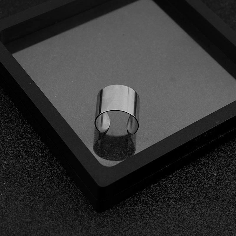 

Широкий диско-браслет из нержавеющей стали для мальчиков и девочек Adjustable opening