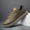 Fashion Italian  Genuine Leather Casual Shoes Men's Oxford Shoes Jogging Shoes Men's Dress Shoes Warm Cotton Shoes With/No Fur