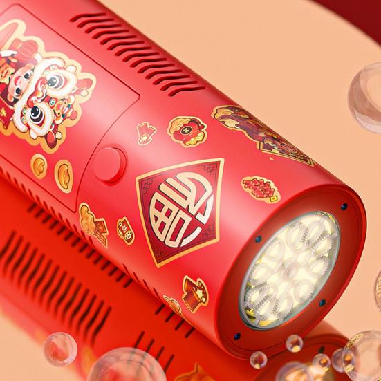 Funkelnde Seifenblasenmaschine 10 Löcher Dichte Blasen LED Bunte Lichter Batteriebetrieben Tragbar Kein Auslaufen Seifenblasenpistole für Neujahrsfeier Party Spielzeug