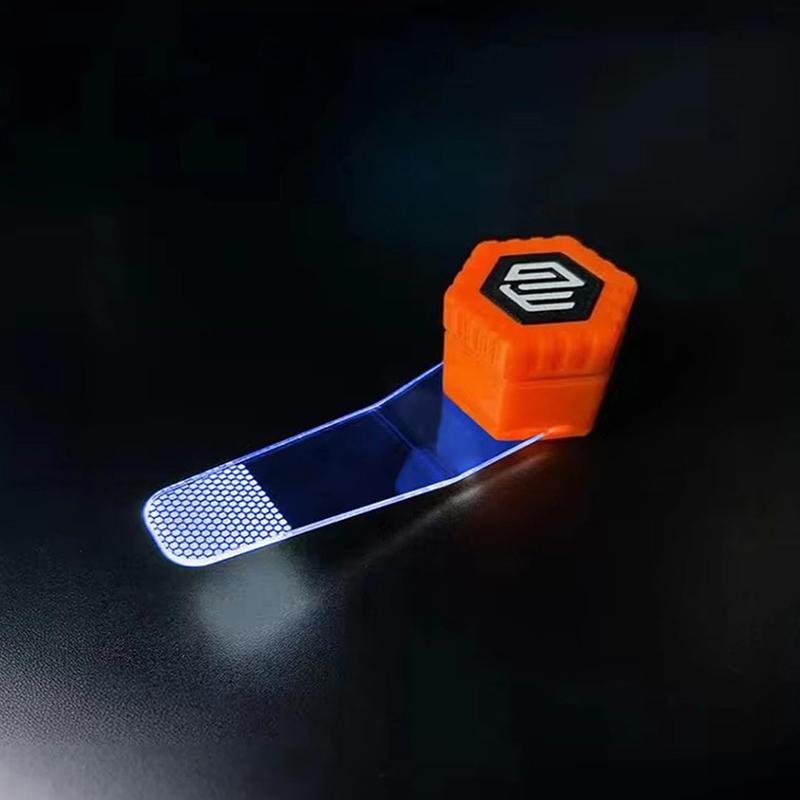 Luce LED per oscuramento a fissaggio magnetico Luce per taglio pellicola per vetri, Strumento di illuminazione di precisione per uso con pellicola per vetri automobilistici Antigraffio