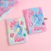 Diario con Lucchetto Peluche Sirena - Quaderno Serie Oceano per Bambini