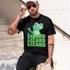 Lizard Lizard Tshirt For Unisex Unisex Funny Weirore Y2k Clothes Casual Loose Short Sve T Shirt Round Ne S 2026 New Model Shortsle