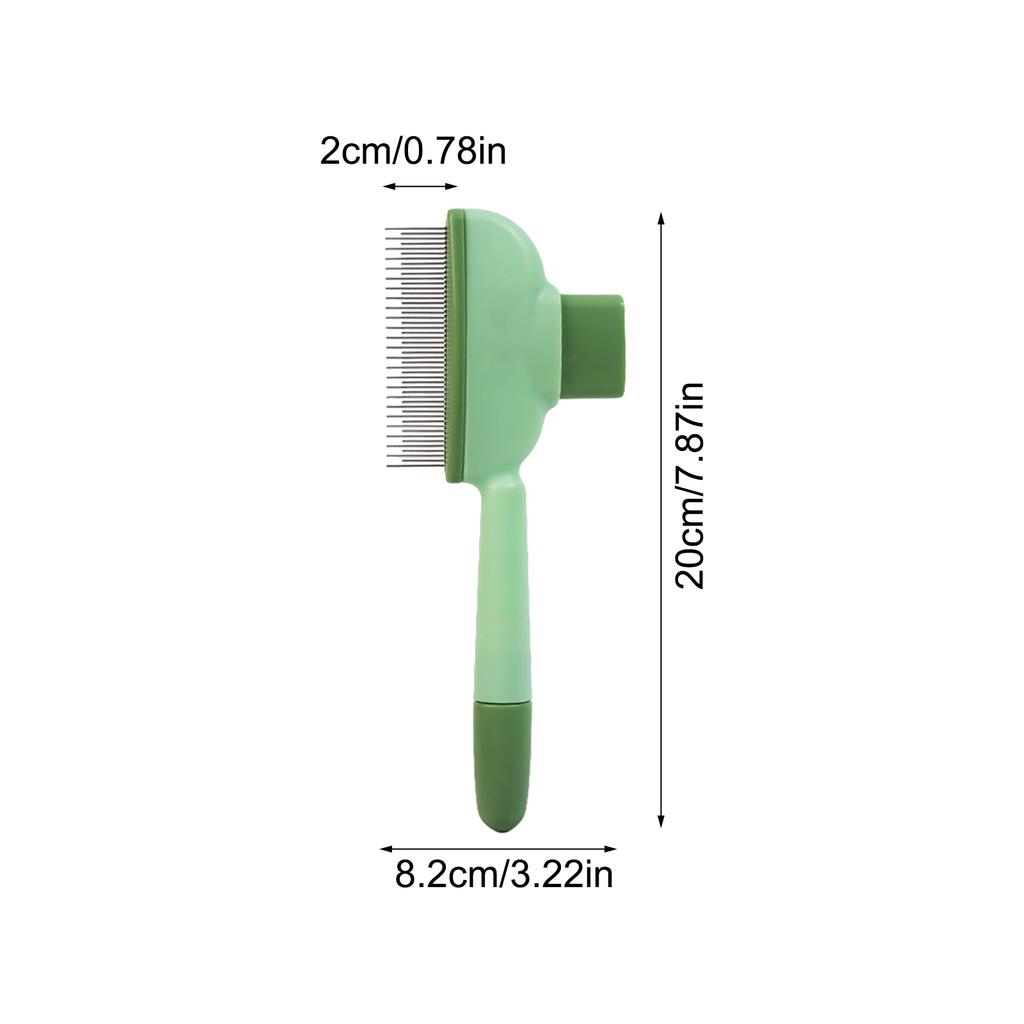 Pet Hair Shedding Comb ABS Flea Comb for Cat Dog Pet Comfort Flea Hair Grooming Comb Dog Brush Grooming Tools Detangling Brush