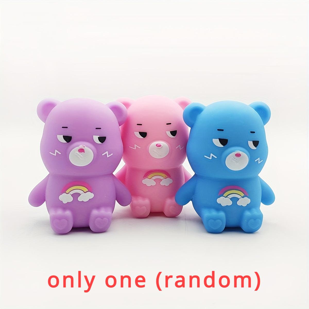 

Мягкие мячи-антистресс в виде радужного медведя, эластичный шарик из теста, игрушка-фиджет, сжимаемый мяч в виде животного для детей и взрослых, мягкий сжимаемый мяч