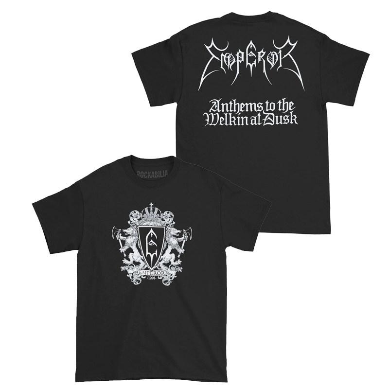 New 1991 Emperor  Dark Style Norwegian Black Metal Rock American Retro Mens ShortSleeved TShirt