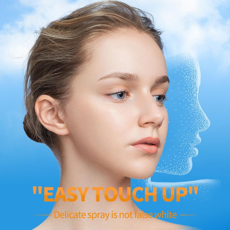 Waterproof Sunscreen Spray SPF50+ Brightening Refreshing Non-Greasy Body Sunblock Mist Portable Outdoor Protection