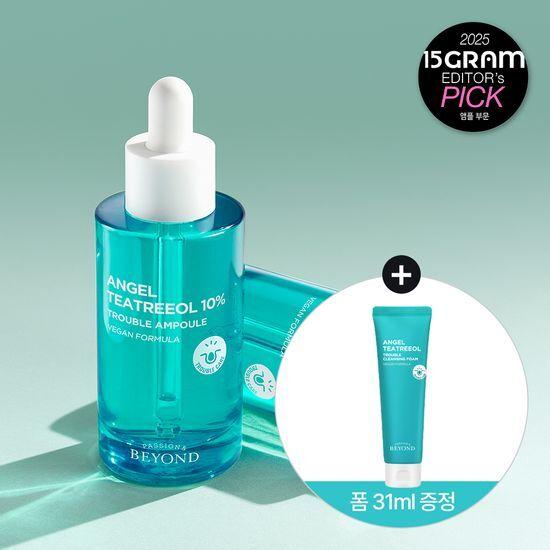 Beyond Angel Tea Tree 10% Trouble Ampoule 50ml (Single/Special Offer)