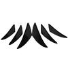 6 Pcs  Universal Carbon Fiber Car Front Bumper Fin Splitter Spoiler Canard Valence