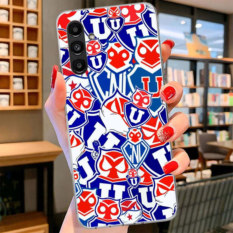 De Chile U-University Logo Phone Case For Samsung Galaxy A17 A37 A57 A16 A26 A36 A56 A15 A25 A35 A55 A14 A24 A34 A54 A13 A23 A33