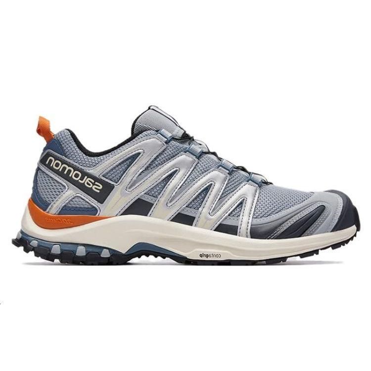 SALOMON XA Pro 3D ADV Fabric Synthetic Leather Non-Slip Comfortable Durable Low-Top Outdoor Functional Shoes Unisex Shoes Sand-Gray 472456