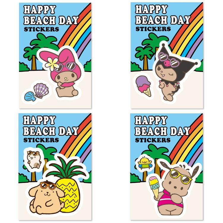 My MelodyKuromiPompompurinPochaccoStickerSealCollaborationHawaiiSunburnMy MelodyKuromi-chanPochakoGoodsAdultsChildrenSeaSummerIce