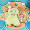 {Baby Clothes Only} 17cm Pendant Clothes Pink Pig Frog Set Little Snowman Set Christmas