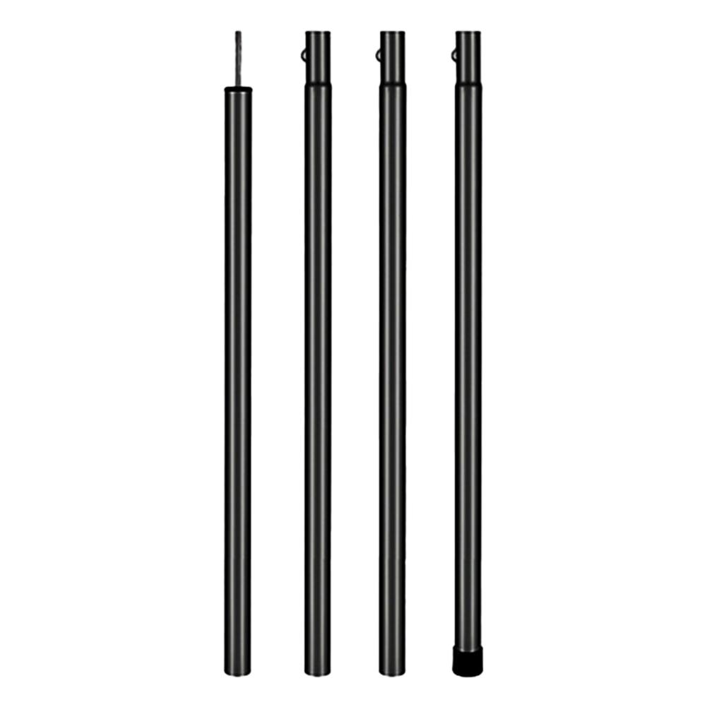 25mm Beach Shelter Tarp Awning Pole Wind Resistance Accessories for Backpacking Camping Portable Canopy Awning Support Pole