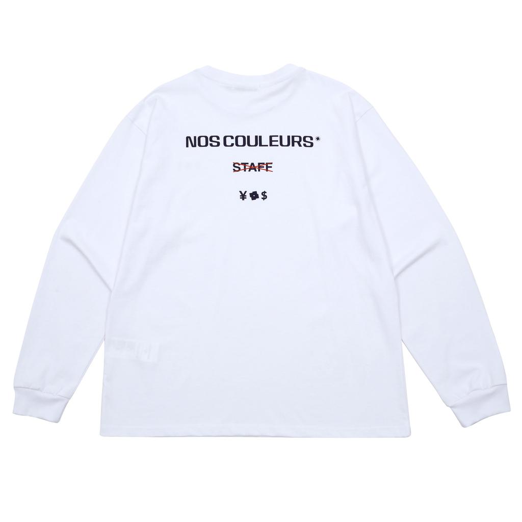 NOSCOULEURS Nos Long Sleeve White