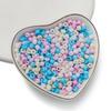 300pcs/lot 3mm/4mm Cream Rice Glass Beads DIY Necklace Earrings Bracelet Handmade Accessories Jewelry Matte Beaded