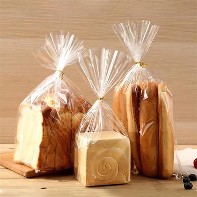 100 Stück transparente Brotverpackungsbeutel für die Küche, langlebig, Backbeutel, Partygeschenke