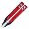For Volkswagen Golf 8 2019 2020 2021 2022 2023 MK7 MK8 VW Car Accessories Trim Side Fender Front Metal Emblem Cover FD32F